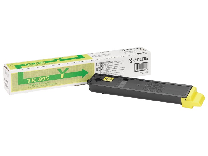Kyocera Original Toner TK-895Y gelb (1T02K0ANL0) für 6.000 Seiten