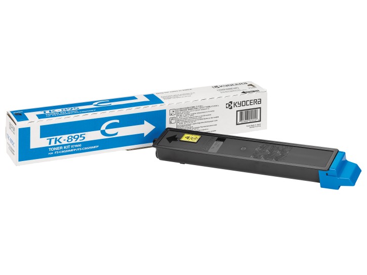 Kyocera Original Toner TK-895C cyan (1T02K0CNL0) für 6.000 Seiten