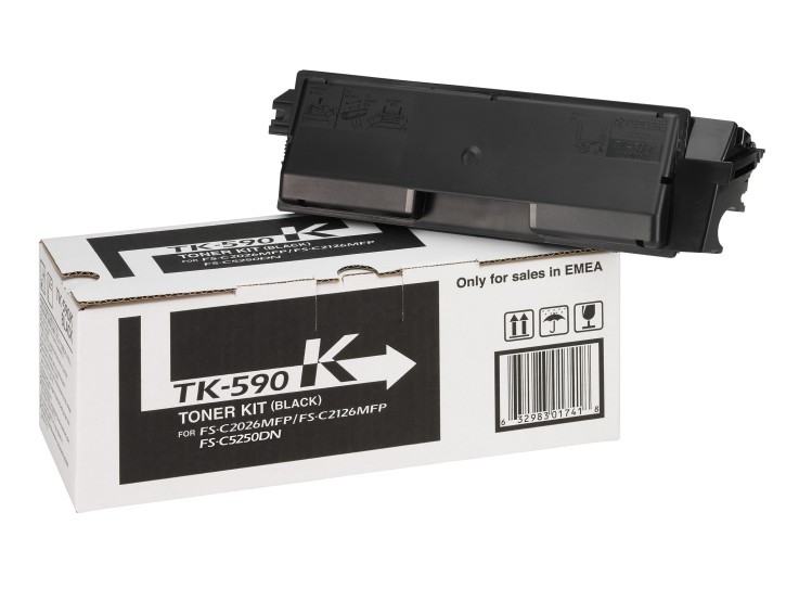 Kyocera Original Toner TK-590K schwarz (1T02KV0NL0) 7.000 Seiten