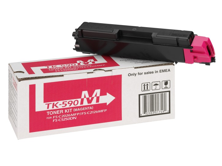 Kyocera Original Toner TK-590M magenta (1T02KVBNL0) 5.000 Seiten