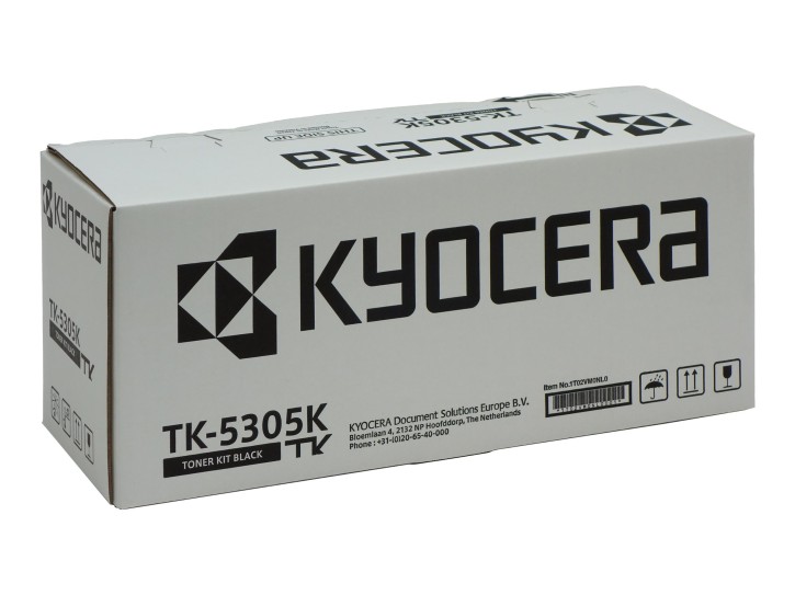 Kyocera Original Tonerpatrone TK 5305K  - Schwarz - 12000 Seiten (1T02VM0NL0)