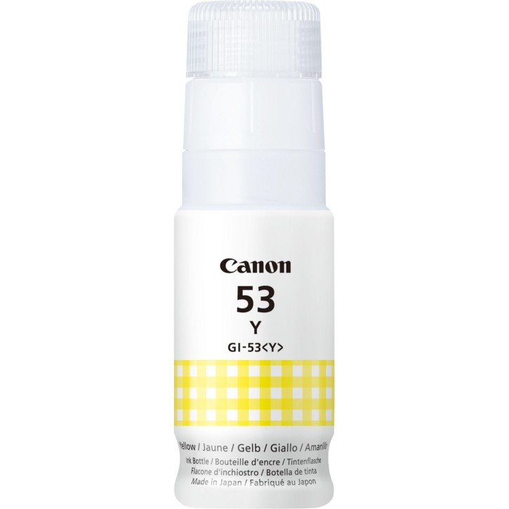 Canon Original Tinte GI-53Y - gelb - 3.800 Fotos(4690C001)