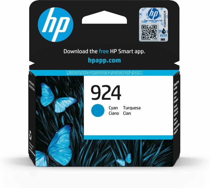 HP Original Tintenpatrone 924 - cyan - 400 Seiten (4K0U3NE)