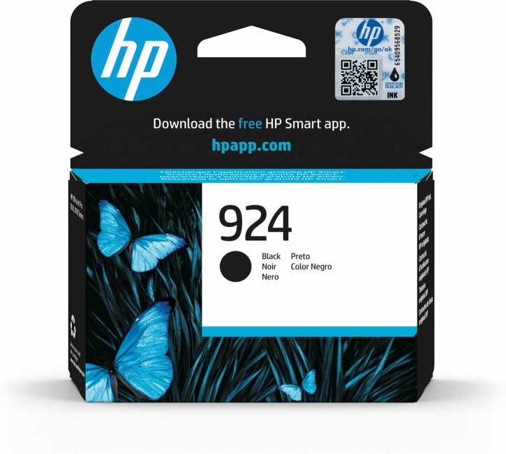 HP Original Tintenpatrone 924 - schwarz - 500 Seiten (4K0U6NE)