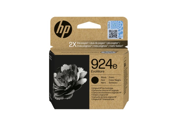 HP Original Tintenpatrone 924e EvoMore - schwarz - 1000 Seiten (4K0V0NE)