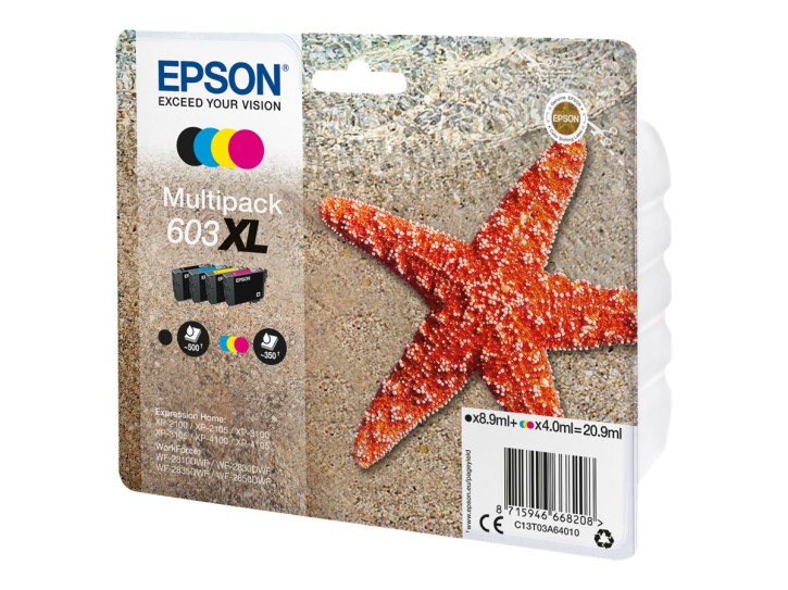 Epson Original Tintenpatrone 603XL Multipack (C13T03A64010)