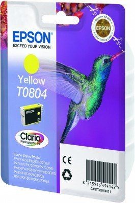 Epson Original Tintenpatrone T0804 gelb (C13T08044011) 460 Seiten