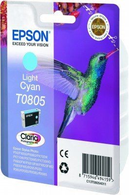 Epson Original Tintenpatrone T0805 light cyan (C13T08054011)