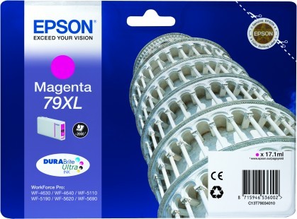 Epson Original Tintenpatrone 79XL magenta (C13T79034010) 2.000 Seiten