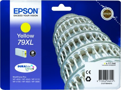 Epson Original Tintenpatrone 79XL gelb (C13T79044010) 2.000 Seiten