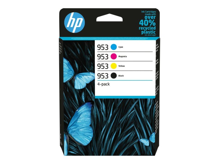 HP Original 953 Druckerpatronen Schwarz + Farbe (6ZC69AE)