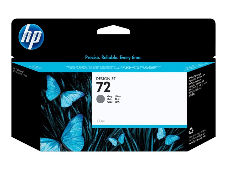 HP Original Tintenpatrone 72 grau (C9374A) mit 130ml