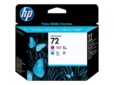 HP Original Druckkopf 72 magenta und cyan (C9383A)