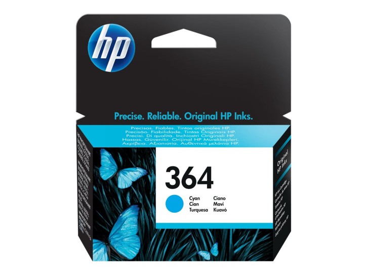 HP Original Tintenpatrone 364 cyan (CB318EE) 300 Seiten