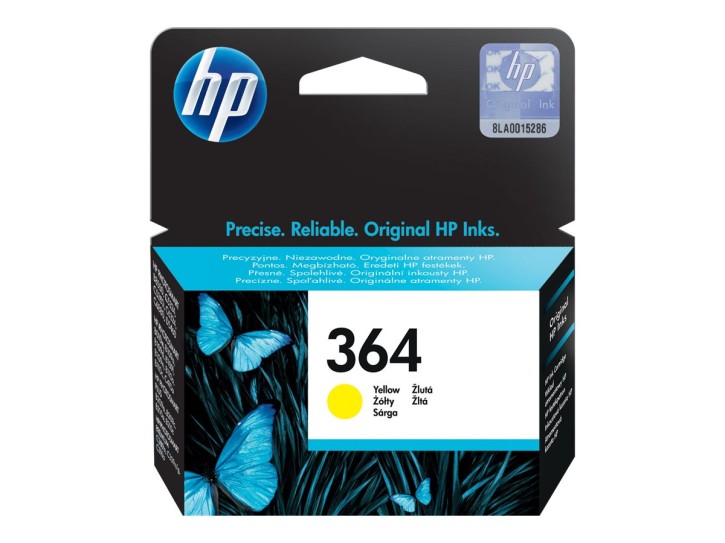 HP Original Tintenpatrone 364 gelb (CB320EE) 300 Seiten