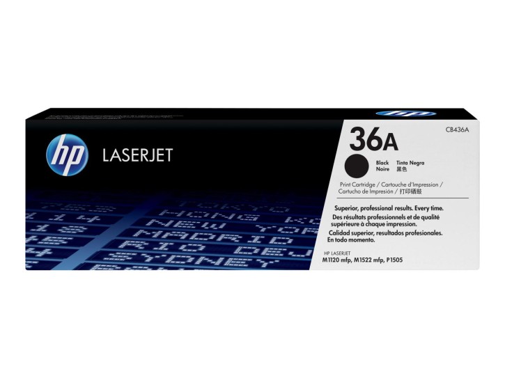 HP Original Toner 36A schwarz (CB436A)
