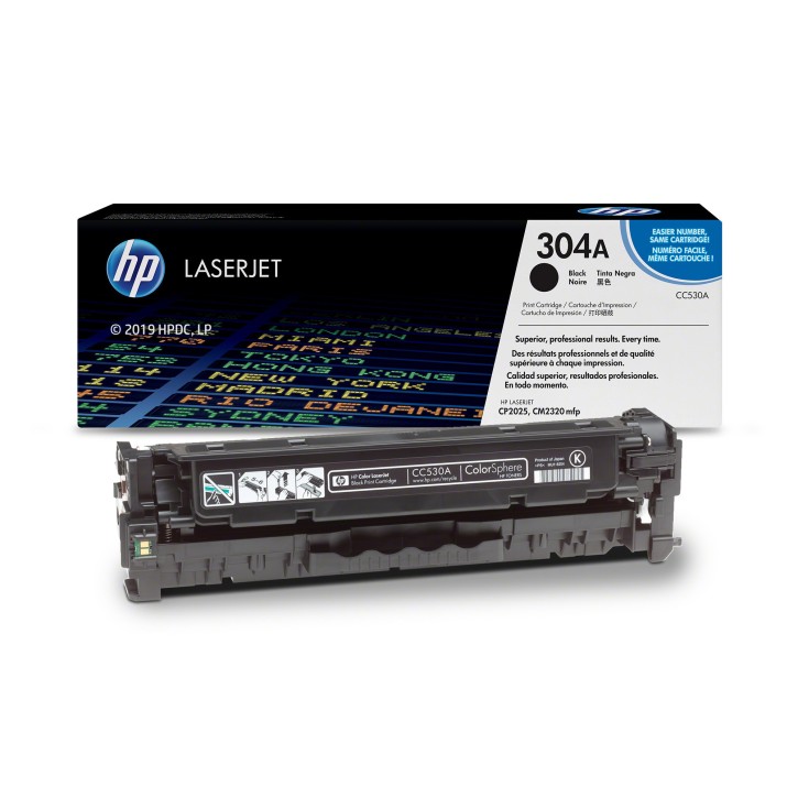HP Original Toner 304A schwarz (CC530A) 3.500 Seiten