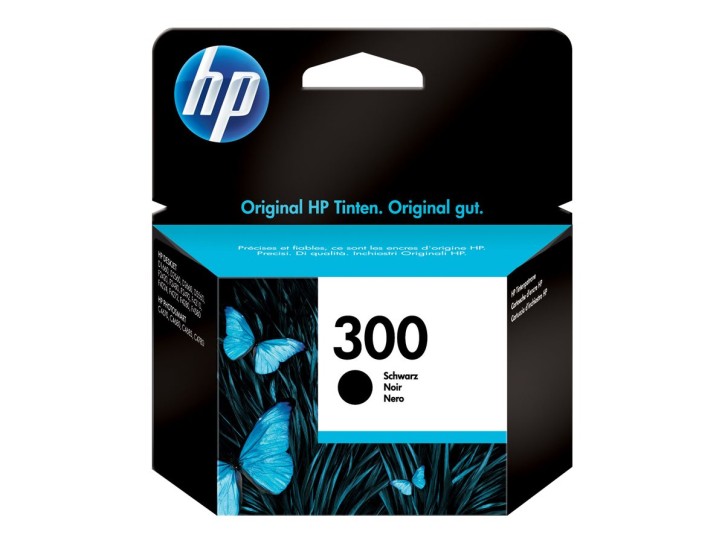 HP Original Tintenpatrone 300 schwarz (CC640EE) 200 Seiten