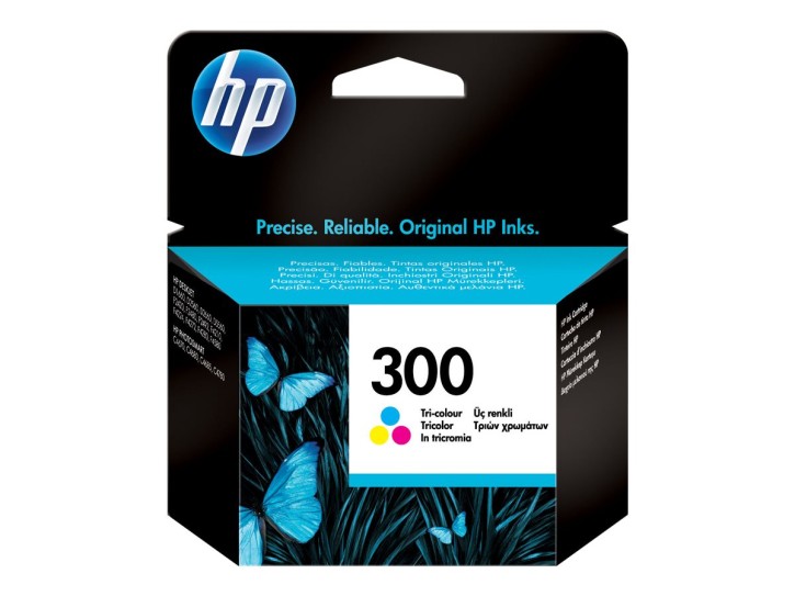 HP Original Tintenpatrone 300 dreifarbig (CC643EE) 165 Seiten