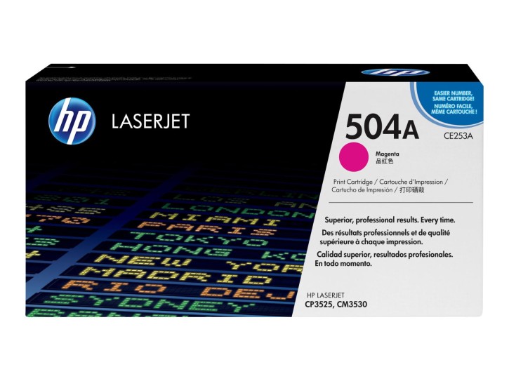 HP Original Toner 504A magenta (CE253A) 7.000 Seiten