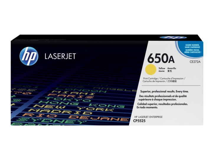 HP Original Toner 650A gelb (CE272A) für 15.000 Seiten
