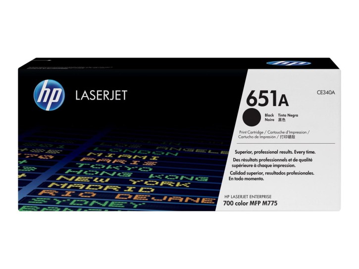HP Original Toner 651A schwarz (CE340A) 13.500 Seiten