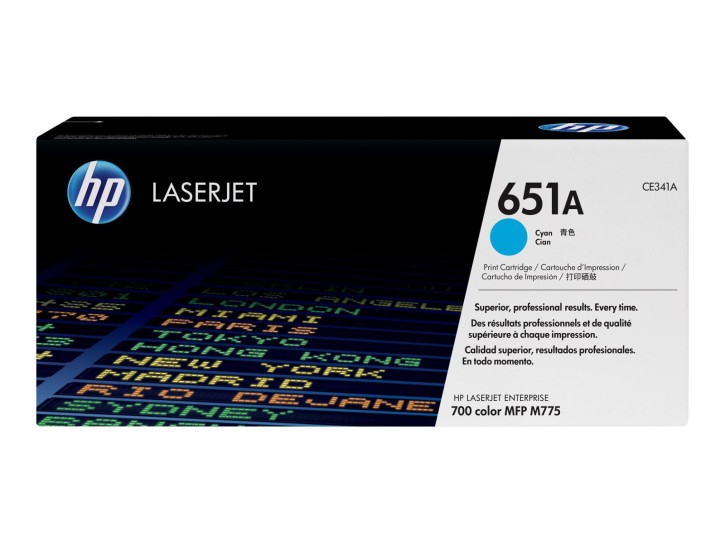 HP Original Toner 651A cyan (CE341A) 16.000 Seiten