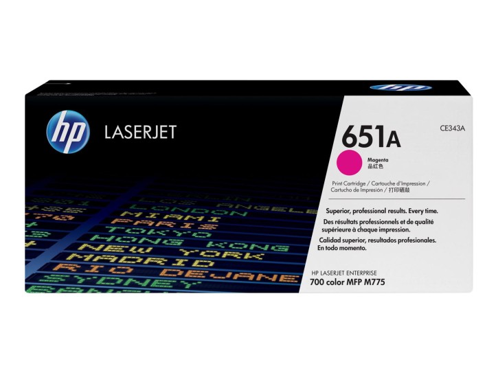 HP Original Toner 651A magenta (CE343A) 16.000 Seiten