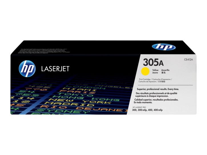 HP Original Toner 305A gelb (CE412A) 2.600 Seiten