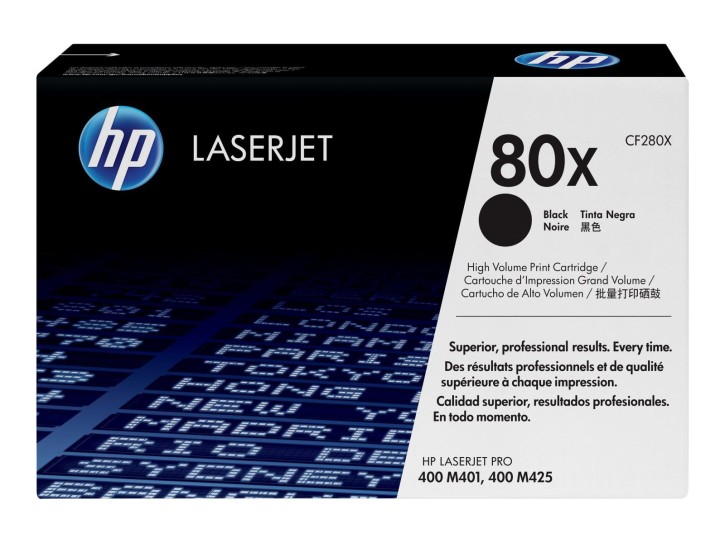 HP Original Toner 80X schwarz (CF280X) 6.900 Seiten