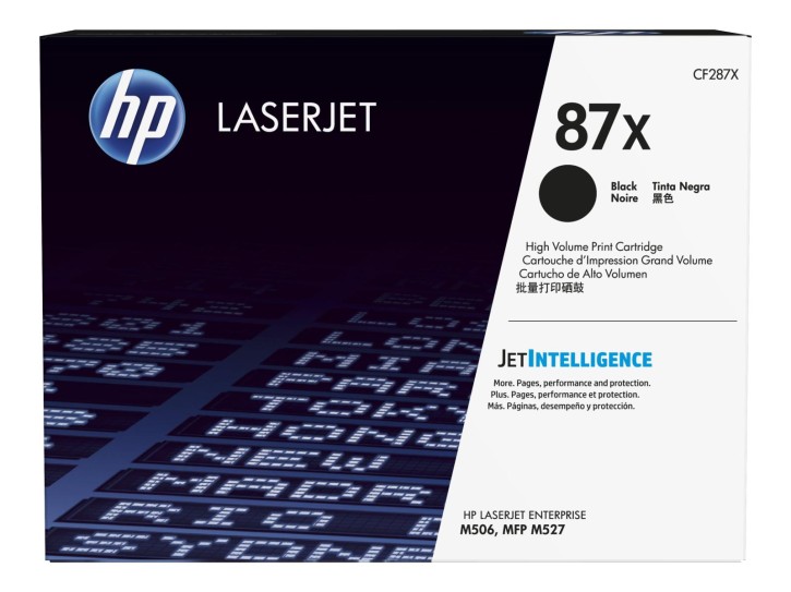 HP Original Toner 87X schwarz (CF287X) für 18.000 Seiten