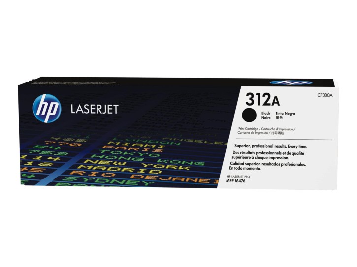 HP Original Toner 312A schwarz (CF380A) für 2.400 Seiten