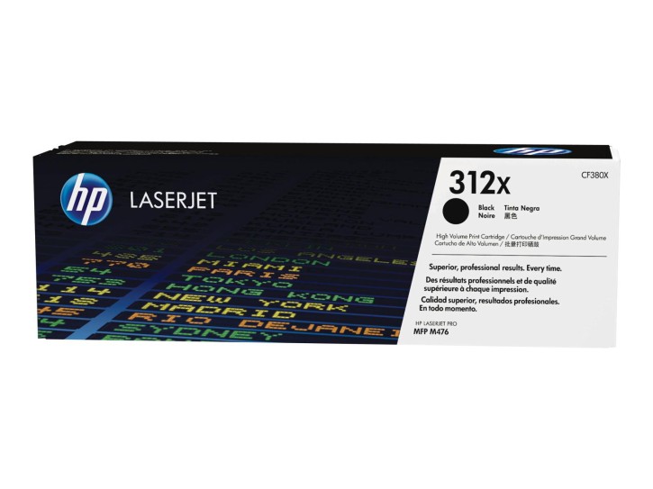 HP Original Toner 312X schwarz (CF380X) für 4.400 Seiten