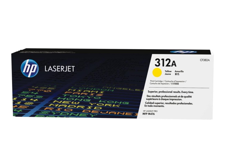 HP Original Toner 312A gelb (CF382A) für 2.700 Seiten