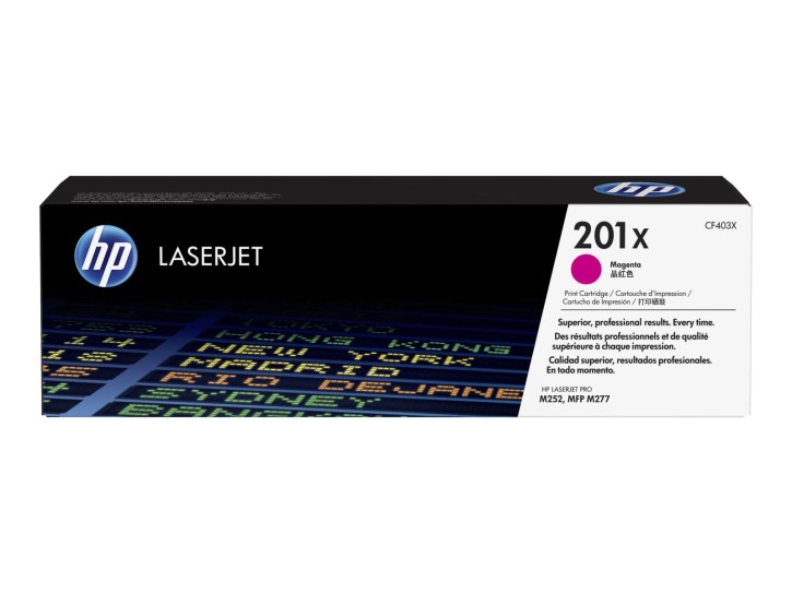 HP Original Toner 201X magenta (CF403X) 2.300 Seiten