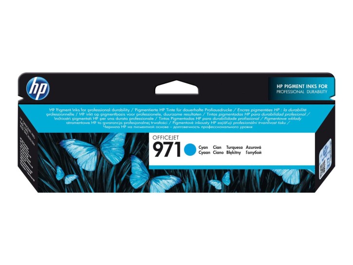 HP Original Tintenpatrone 971 cyan (CN622AE) 2.500 Seiten