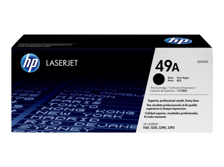 HP Original Toner 49A schwarz (Q5949A) für 2.500 Seiten