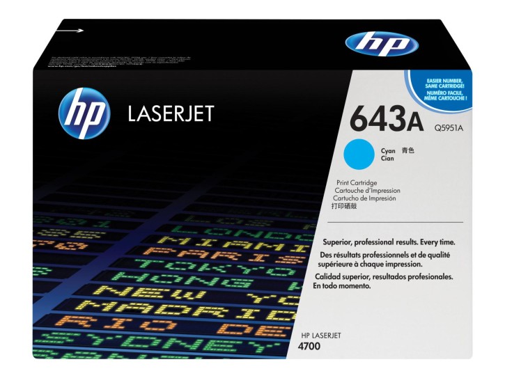 HP Original Toner 51A cyan (Q5951A) 10.000 Seiten