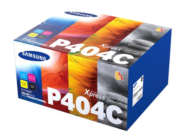 HP Original Toner CLT-P404C CMYK (SU365A) 4.500 Seiten