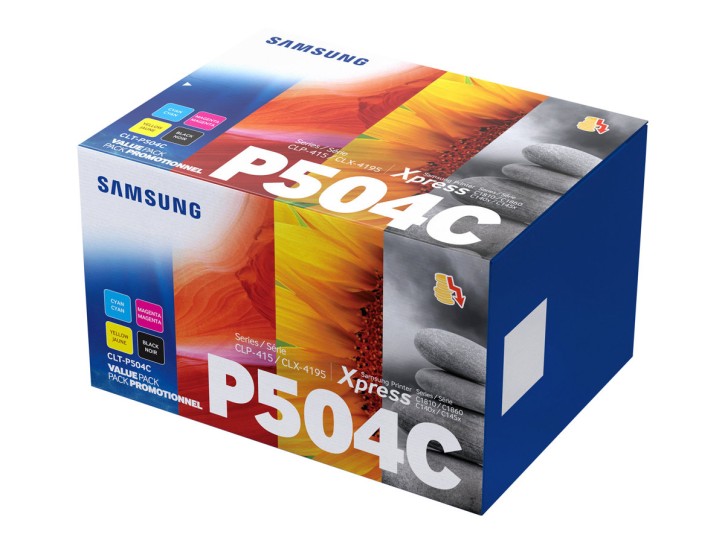 HP Original Toner CLT-P504C CMYK (SU400A) 7.900 Seiten