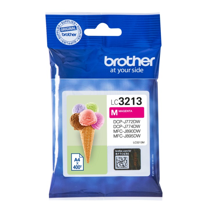 Brother Original Tintenpatrone Magenta (LC3213M)