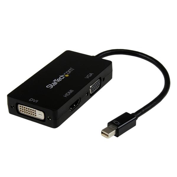 Startech 3-in-1 Mini DisplayPort auf HDMI / DVI / VGA Adapter