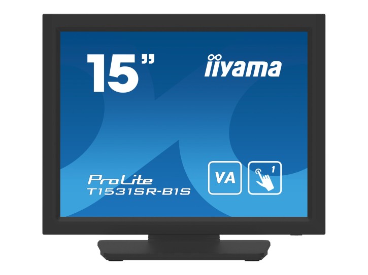 Iiyama ProLite T1531SR-B1S - LED-Monitor -Touchscreen - 38 cm (15")